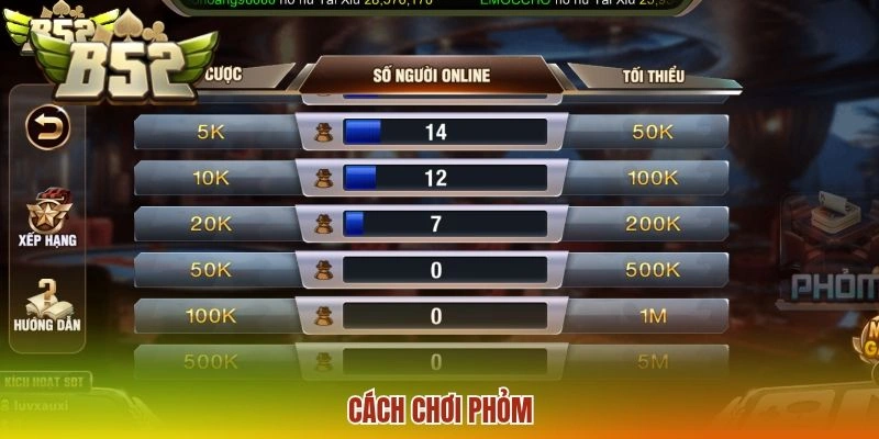 Cách chơi Phỏm - Thông Tin Quan Trọng Người Chơi Cần