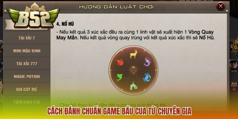 Cách đánh chuẩn game bầu cua từ chuyên gia