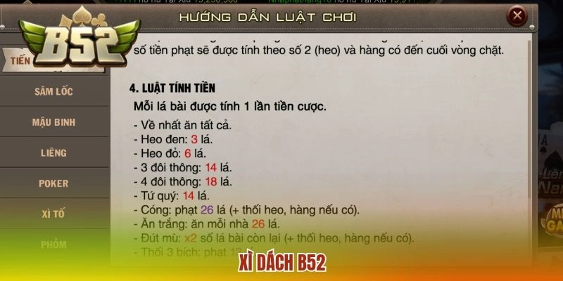 Xì Dách B52 - Mẹo Chơi Bất Bại Từ Chuyên Gia Hàng Đầu 2026